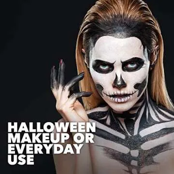 MANIC PANIC Dreamtone White Foundation for Goth Makeup - Oil-Free, Full Coverage Liquid Foundation & Skin Toner - White Base for Gothic Makeup, Cosplay & Halloween - Vegan & Cruelty-Free (0.96oz)