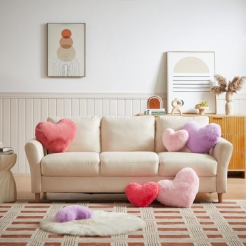 Luxurious Heart Shaped Pillow for Cozy Decor Gifts