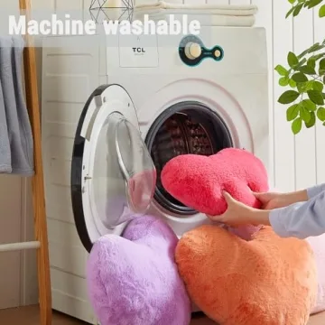 Luxurious Heart Shaped Pillow for Cozy Decor Gifts