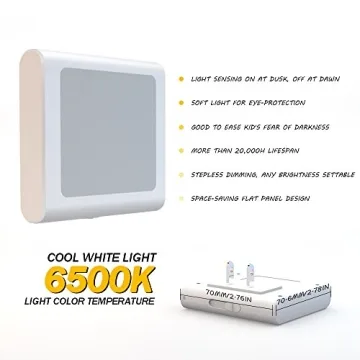 MAZ-TEK LED Night Light with Adjustable Brightness