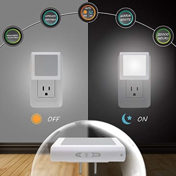 MAZ-TEK LED Night Light with Adjustable Brightness