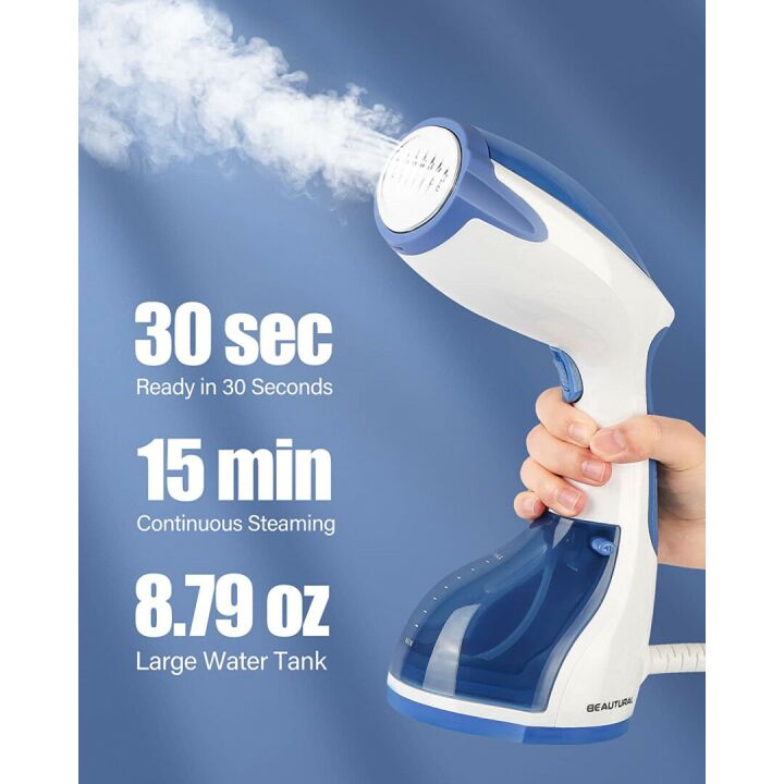 BEAUTURAL Clothes Steamer - Fast Heat & Auto-Off