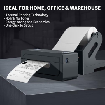 Wireless 4x6 Shipping Label Printer for eBay Amazon Shopify