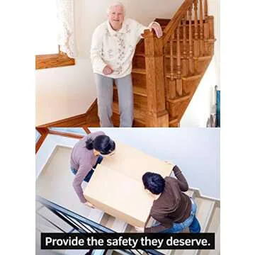 FINEHOUS Clear Non-Slip Stair Treads Tape for Safety