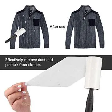 COMMEMA Lint Rollers for Effective Pet Hair Removal