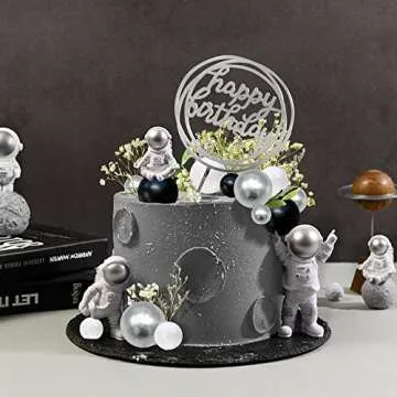 Colorful Balls Cake Topper Set for Celebrations