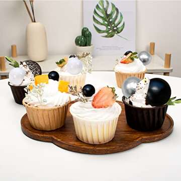 Colorful Balls Cake Topper Set for Celebrations