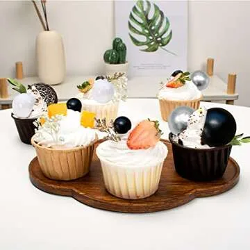 Colorful Balls Cake Topper Set for Celebrations