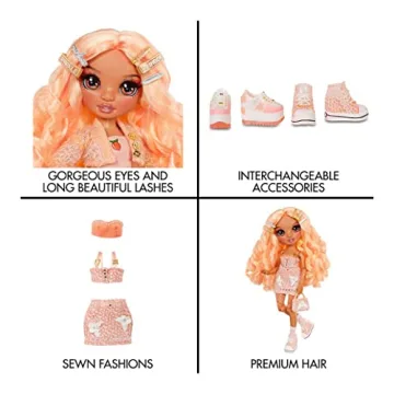 Rainbow High Georgia Bloom Fashion Doll with Outfits