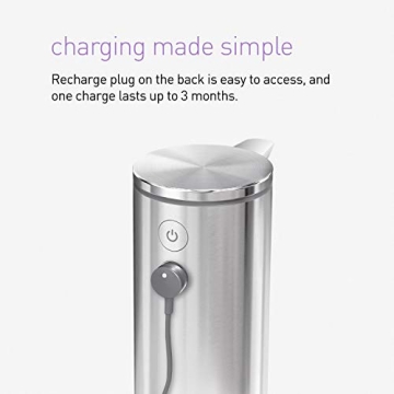 SimpleHuman Touch-Free Soap Dispenser for Kitchen Hygiene