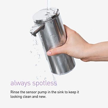 SimpleHuman Touch-Free Soap Dispenser for Kitchen Hygiene