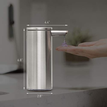 SimpleHuman Touch-Free Soap Dispenser for Kitchen Hygiene