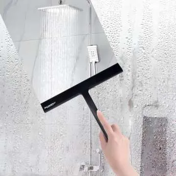 RICHMIRTH Silicone Shower Squeegee - Streak-Free & Elegant