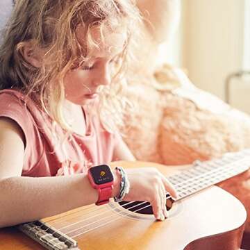 Octopus Watch v1 by Joy Kids Smartwatch Teaches Good Habits and time (Watch, Red)