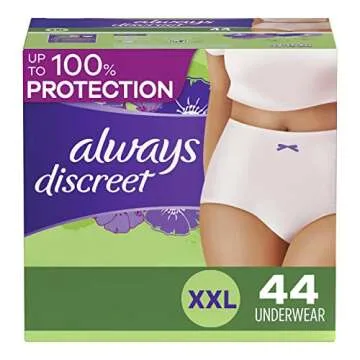 Always Discreet XXL Incontinence Underwear for Women - Maximum Absorbency & Comfort