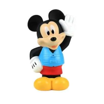 Disney Junior Mickey Mouse Bath Toy Set, Includes Mickey Mouse, Donald Duck, and Pluto Water Toys, K...