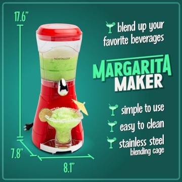 Nostalgia Margarita Machine for Smoothies and Slushies