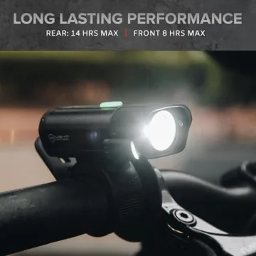 BX-300 Rechargeable Bike Light Set for Ultimate Cycling Safety