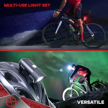 BX-300 Rechargeable Bike Light Set for Ultimate Cycling Safety