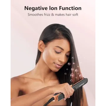 Annlary 2-in-1 Hair Straightener and Curler