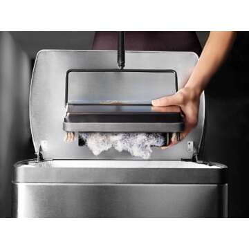 Fuller Brush 17027 Carpet & Floor Sweeper- Mini Stick Cleaner For Hardwood Surfaces, Wood Floors, Laminate, Tile- Small & Portable For The Home Or Office - Cleans Dust Pet Hair- Electrostatic & Silent