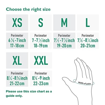 COOLJOB Gardening Gloves - Touchscreen, Grippy, Breathable