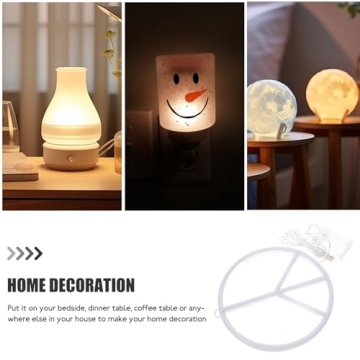 LED Peace Sign Neon Light for Stylish Home Decor