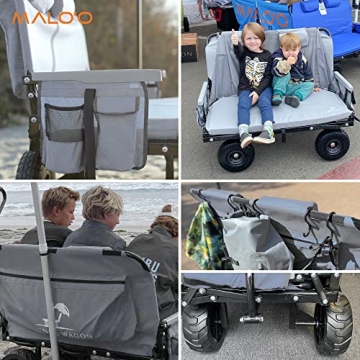 Lounge Wagon: 3-in-1 Beach & Sports Wagon with Chair