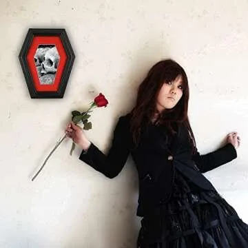 Dravira Coffin Picture Frame - Gothic Home Decor