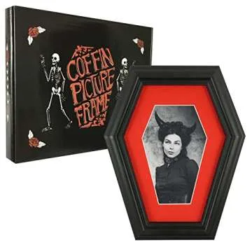 Dravira Coffin Picture Frame - Gothic Home Decor