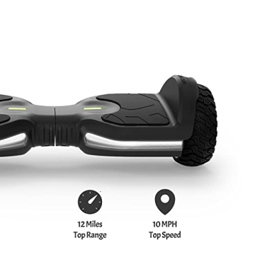 Jetson Flash Hoverboard - Bluetooth, All-Terrain, 10 MPH