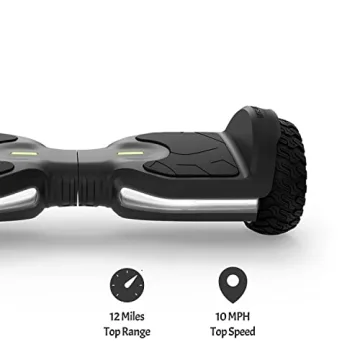 Jetson Flash Hoverboard - Bluetooth, All-Terrain, 10 MPH