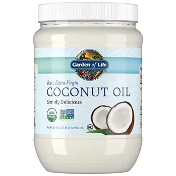 Garden of Life Coconut Oil - Organic Extra Virgin for Beauty and Cooking