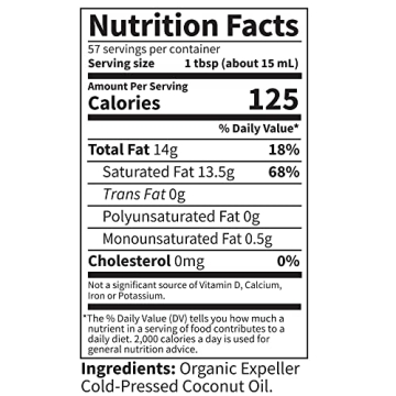 Garden of Life Coconut Oil for Skin, Hair, Cooking