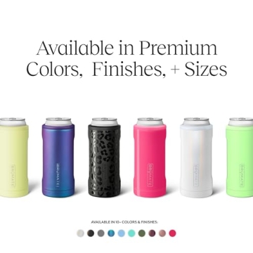 BrüMate Hopsulator Slim Can Cooler for Cold Drinks