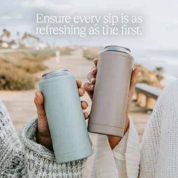 BrüMate Hopsulator Slim Can Cooler for Cold Drinks