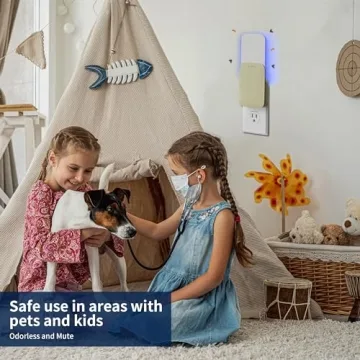 Stylish Mosalogic Fly Trap - Ultimate Bug Control & Night Light