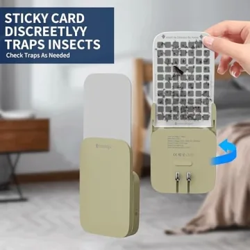 Stylish Mosalogic Fly Trap - Ultimate Bug Control & Night Light