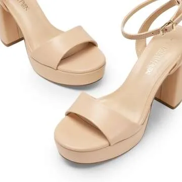 Stylish DREAM PAIRS Chunky High Heels for Women