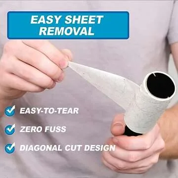 Air Jungles Scented Lint Roller 450 Sheets, Fresh Linen Scent, Extra Sticky, Portable Pet Lint Remover for Pet Hair, Clothing, Car, Furniture, Carpet, Dog & Cat Hair Lint Remover