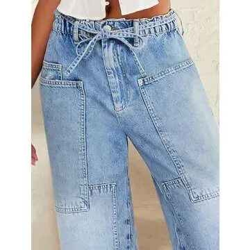 Flamingals Women's Wide Leg Jeans - Stylish & Comfortable Fit