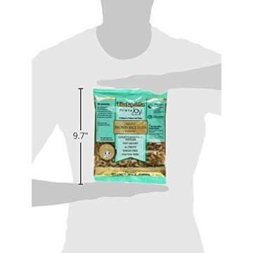 Tinkyada Organic Gluten-Free Brown Rice Pasta 3 Shape Variety Bundle: (2) Elbow Pasta, (2) Spirals Pasta, and (2) Penne Pasta, 12 Ounce Ea.