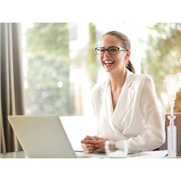 USB Cool Mist Humidifier - Portable Mini Air Humidifier for Bedroom Desk Car Travel Office Baby With...