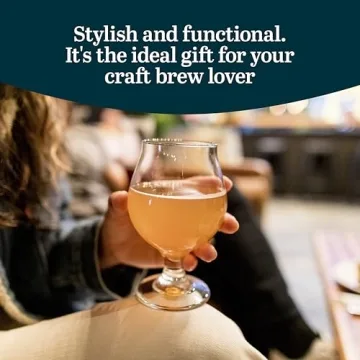 Dishwasher Safe Belgian Beer Glasses - Set of 4