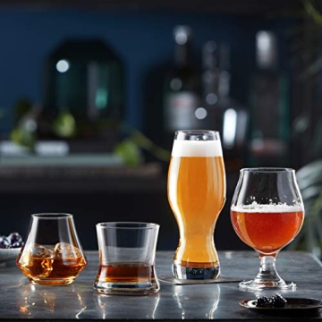 Dishwasher Safe Belgian Beer Glasses - Set of 4