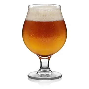 Dishwasher Safe Belgian Beer Glasses - Set of 4