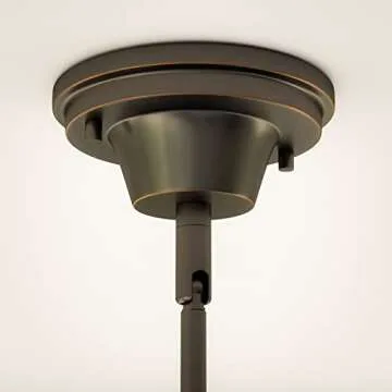 Kenroy Home Cambridge Pendant Light with Vintage Style