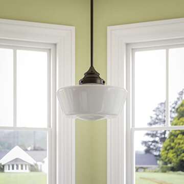 Kenroy Home Cambridge Pendant Light with Vintage Style