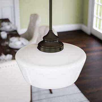 Kenroy Home Cambridge Pendant Light with Vintage Style