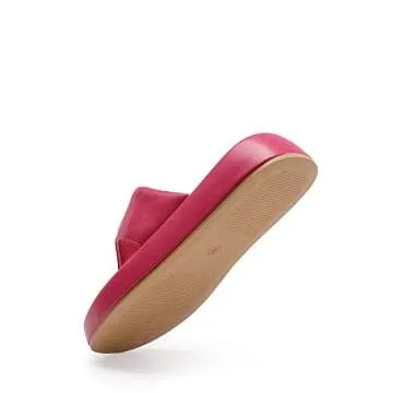 DREAM PAIRS Cute Women Slip On Wedge Sandals for Comfort